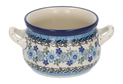 Soup Bowl Bunzlau Castle Flower Crown (360 ml)