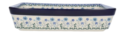 Baking dish Bunzlau Castle Rectangular Spring Hill (25 x 32 cm)