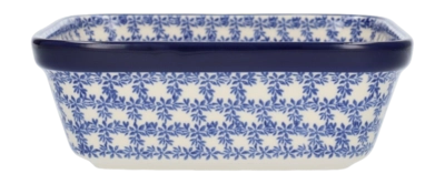 Pirofila quadrata Bunzlau Castle 20 x 20 cm, Teglia forno, Blu serenità