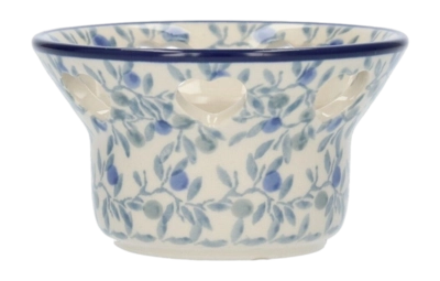 Theelichthouder Bunzlau Castle Hartjes Blue Olive (Ø 9 cm)