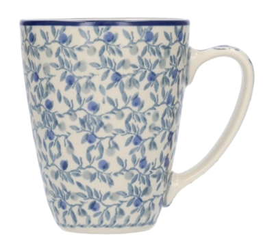 Tasse Bunzlau Castle Avec Anse Blue Olive (340 ml)