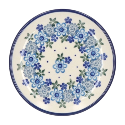 Cake Plate Bunzlau Castle Flower Crown (12.3 cm)