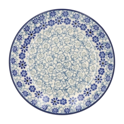 Taartbord Bunzlau Castle Plat Blue Fountain (15,5 cm)