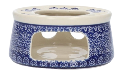 Tea Warmer Bunzlau Castle for teapot right lace