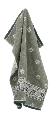 Keukendoek Bunzlau Castle Belle Fleur Donkergroen