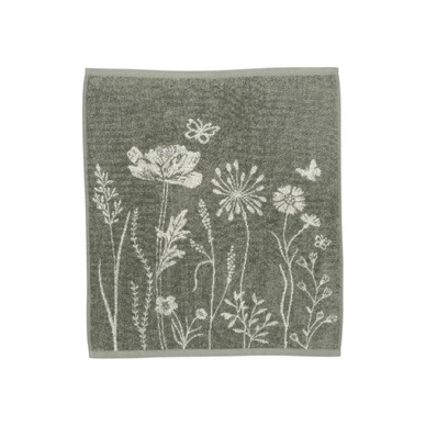 Geschirrtuch Bunzlau Castle Wild Flowers Dark Green