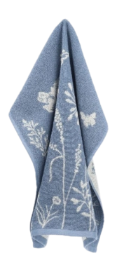 Keukendoek Bunzlau Castle Wild Flowers Grijs-Blauw