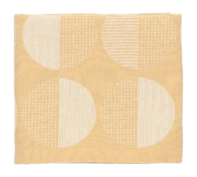 Tea Towel Bunzlau Castle Dots Yellow
