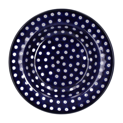 Deep Plate Bunzlau Castle Blue Eyes (23.5 cm)