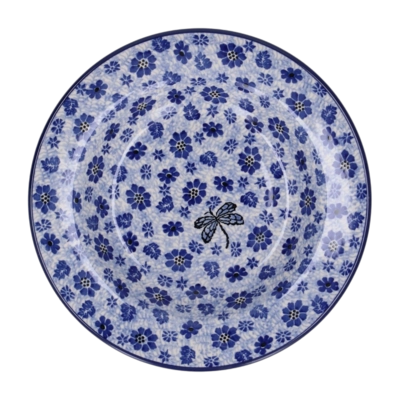 Deep Plate Bunzlau Castle Dragonfly (23.5 cm)