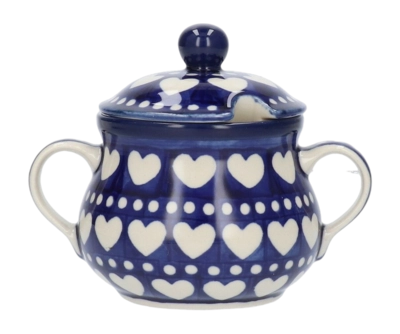 Suikerpot Bunzlau Castle Blue Valentine (200 ml)