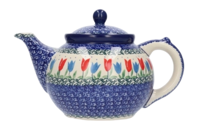 Teapot Bunzlau Castle Tulip Royal (1300 ml) '24