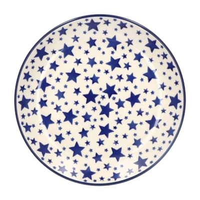 Ontbijtbord Bunzlau Castle White Stars (20 cm)