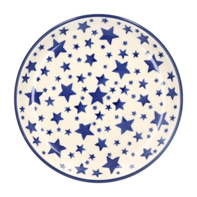 Taartbord Bunzlau Castle White Stars (16 cm)