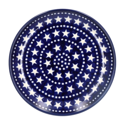 Cake plate Bunzlau Castle Blue Stars (16 cm)