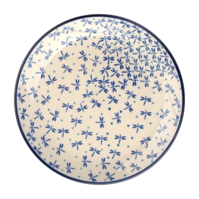 Plate Bunzlau Castle Damselfly (23,5 cm)