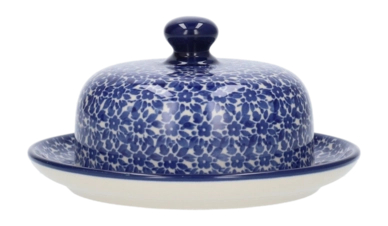 Butter Dish Bunzlau Castle Indigo (Ø 15 cm)