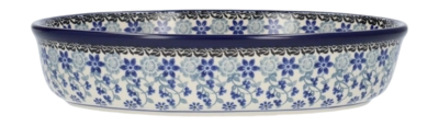 Baking dish Bunzlau Castle Ovaal Belle Fleur (18.5 x 27 ml)