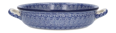 Auflaufform Bunzlau Castle Rund Lace (Ø 26 cm)