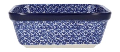 Baking dish Bunzlau Castle Square Indigo (20 x 20 cm)