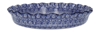 Pie Dish Bunzlau Castle Wide Edge Lace (Ø 26 cm)