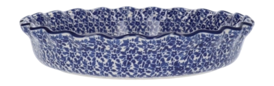 Pastetenform Bunzlau Castle Wide Edge Indigo (Ø 26 cm)