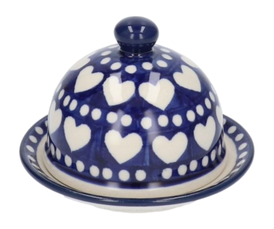 Beurrier Bunzlau Castle Rond Blue Valentine (Ø 9,5 cm)