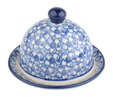 Butter Dish Bunzlau Castle Round Buttercup (Ø 9.5 cm)