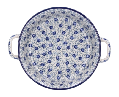 Plat à Four Bunzlau Castle Rond Indigo (Ø 17 cm)
