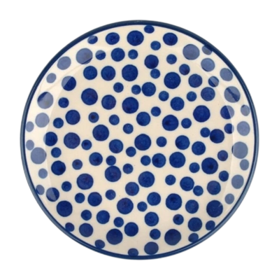 Cake Plate  Bunzlau Castle Crazy Dots (12.3 cm)