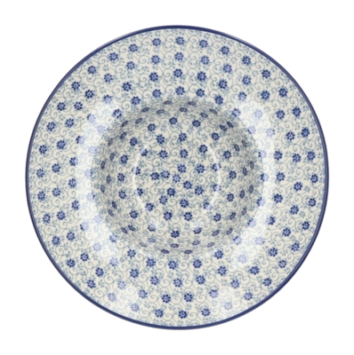 Pasta Plate Bunzlau Castle Flower Fountain (25 cm)