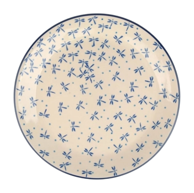 Dinner Plate Bunzlau Castle Plat Damselfly (25 cm) '24