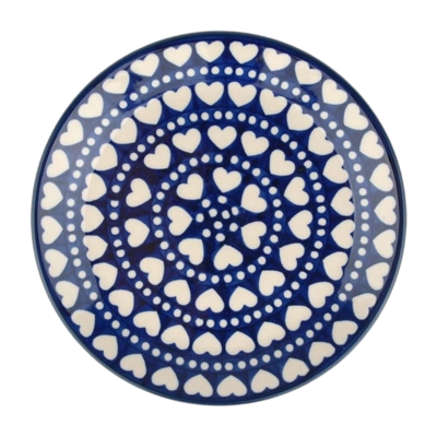 Bord Bunzlau Castle Plat Blue Valentine (19,5 cm)