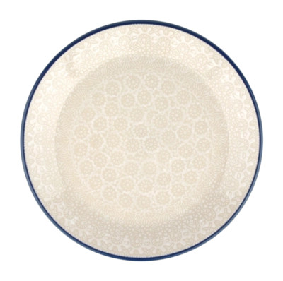 Bord Bunzlau Castle Plat White Lace (19,5 cm)
