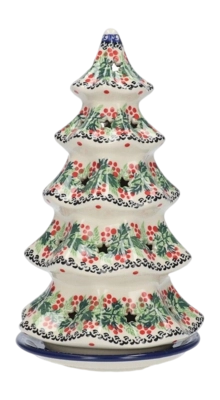 Theelichthouder Bunzlau Castle Boom Holly Berry (25 cm)