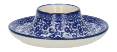 Coquetier Bunzlau Castle Plat Midnight Blue
