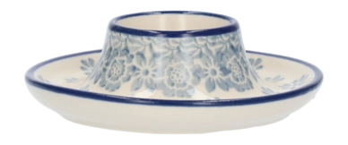 Egg Cup Bunzlau Castle Plate Ocean Breeze