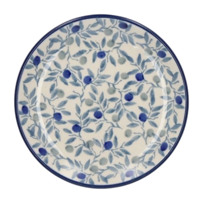 Theetip Bunzlau Castle Rond Blue Olive