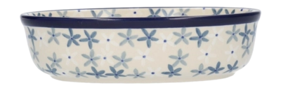 Plat à Four Bunzlau Castle Oval Sea Star (13 x 21 cm)