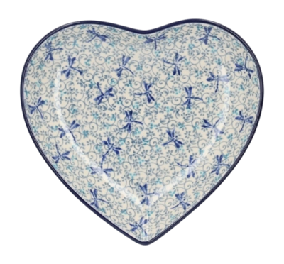Plate Bunzlau Castle Hart Medium Firefly