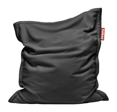 Zitzak Fatboy Original Slim Teddy Anthracite