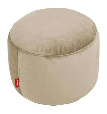 Poef Fatboy Point Velvet Recycled Camel Ø50 x 35