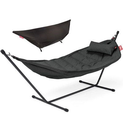 Hangmat Fatboy Headdemock Superb Thunder Grey Deluxe Black
