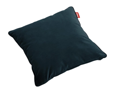 Sierkussen Fatboy Square Velvet Recycled Petrol (50 x 50 cm)