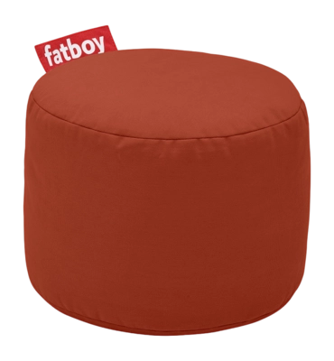 Poef Fatboy Point Stonewashed Rhubarb Ø50 x 35