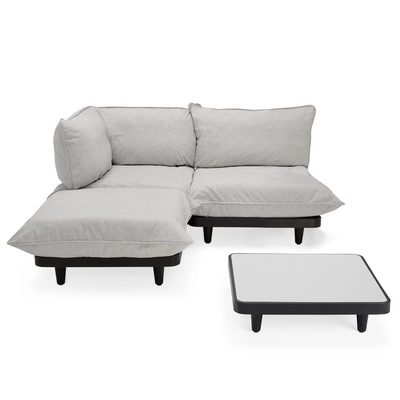 Loungeset Fatboy Paletti Set Medium Mist (Incl. Grey Table)