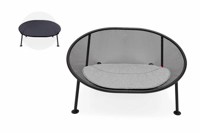 Loungestoel Fatboy Netorious Anthracite Deluxe Rock Grey