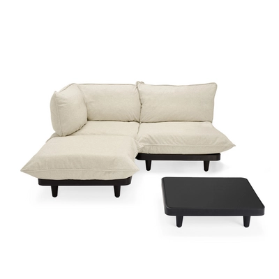 Loungeset Fatboy Paletti Set Medium Sahara (Incl. Antracite Table)
