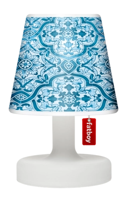 Lampenkap Fatboy Cooper Cappie Piastrelle Blu