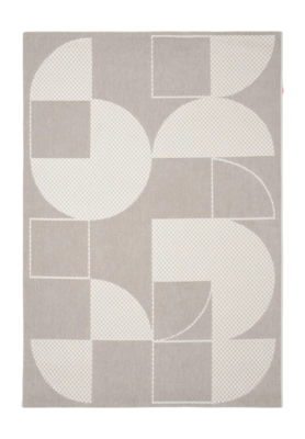 Textile d'Extérieur Fatboy Carpretty Petit Jigsaw Cream/White (160 x 230 cm)